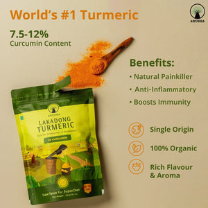 Lakadong Turmeric Powder - Arusha Foods