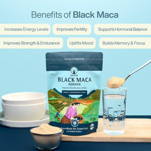Black Maca Powder - Arusha Foods