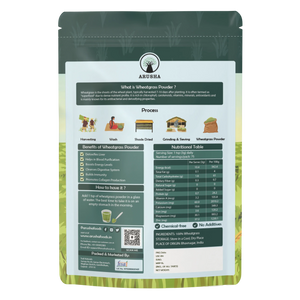 Wheatgrass Powder - Arusha Foods