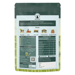 Wheatgrass Powder - Arusha Foods