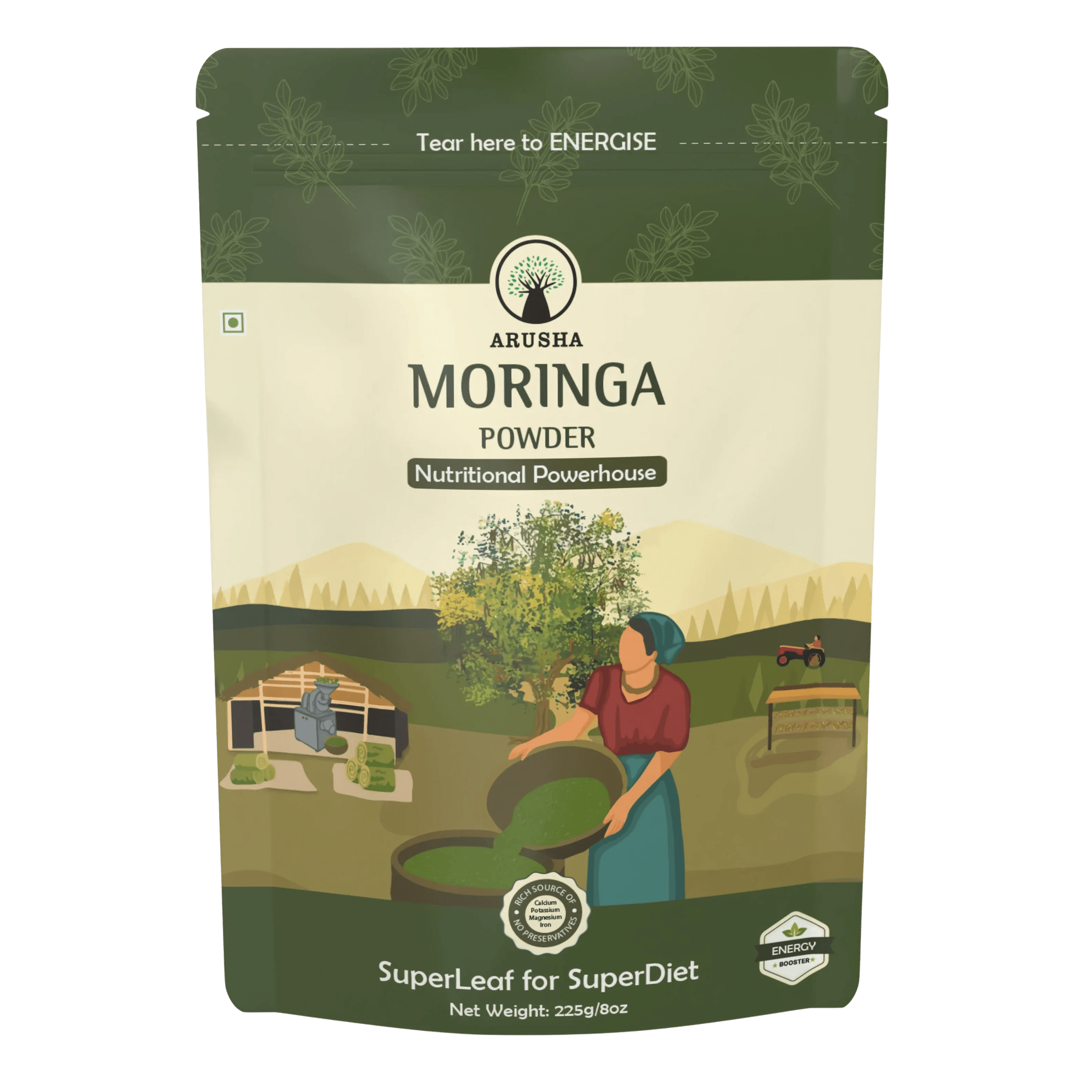 Moringa Powder - Arusha Foods