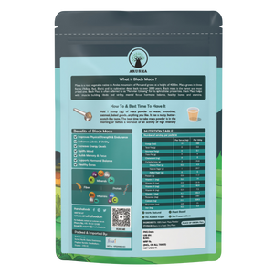 Black Maca Powder Ingredient