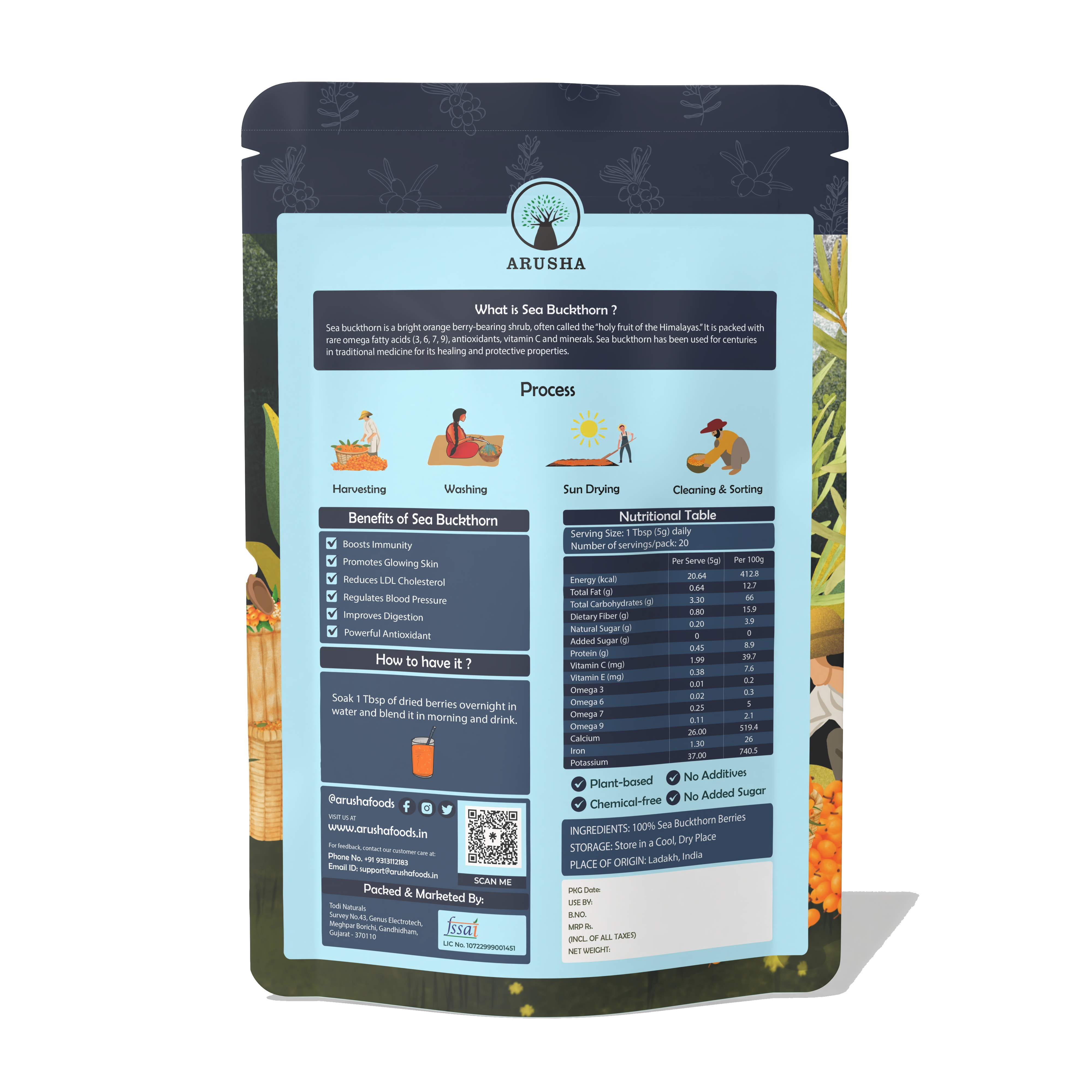 Sea Buckthorn Berries