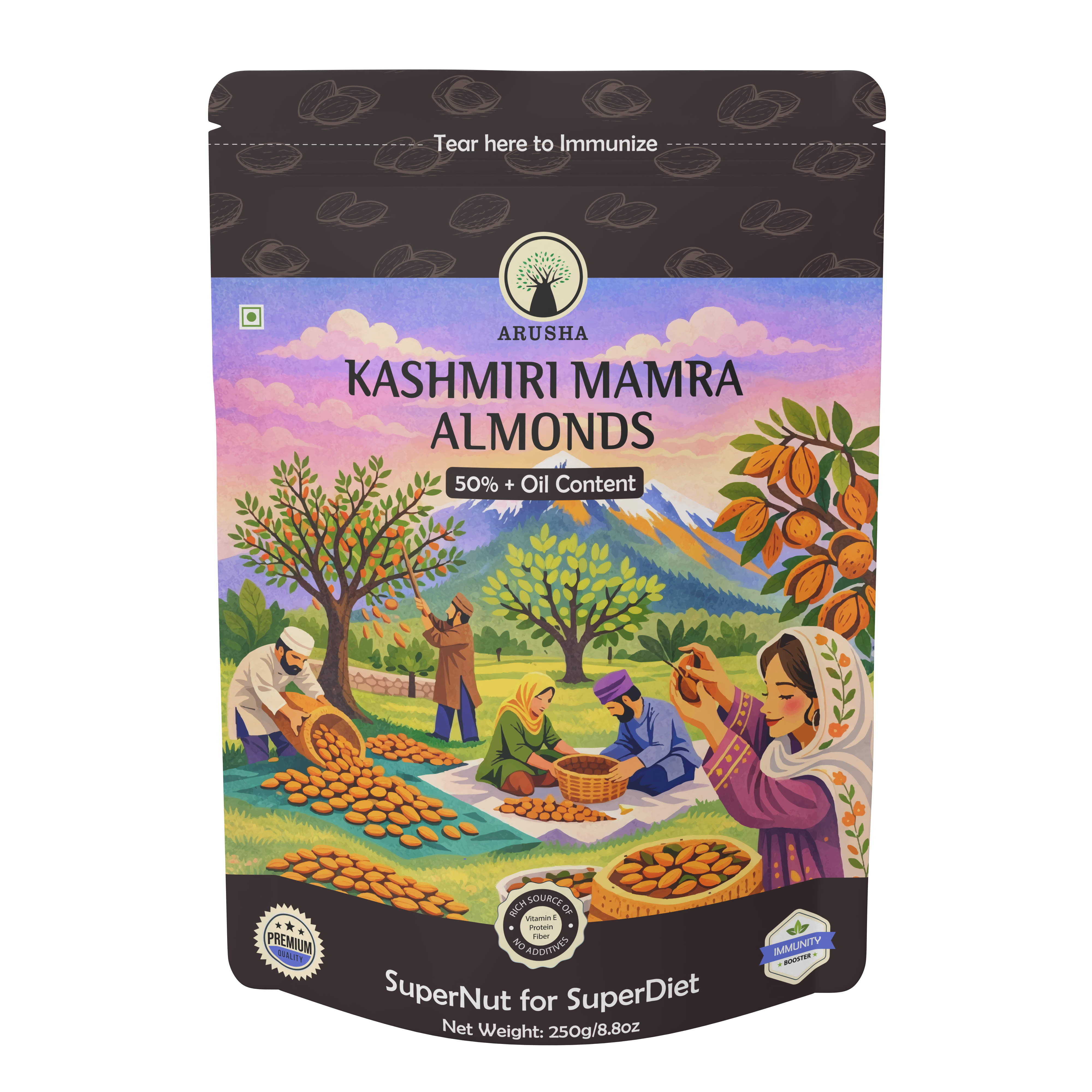 Kashmiri Mamra Almonds