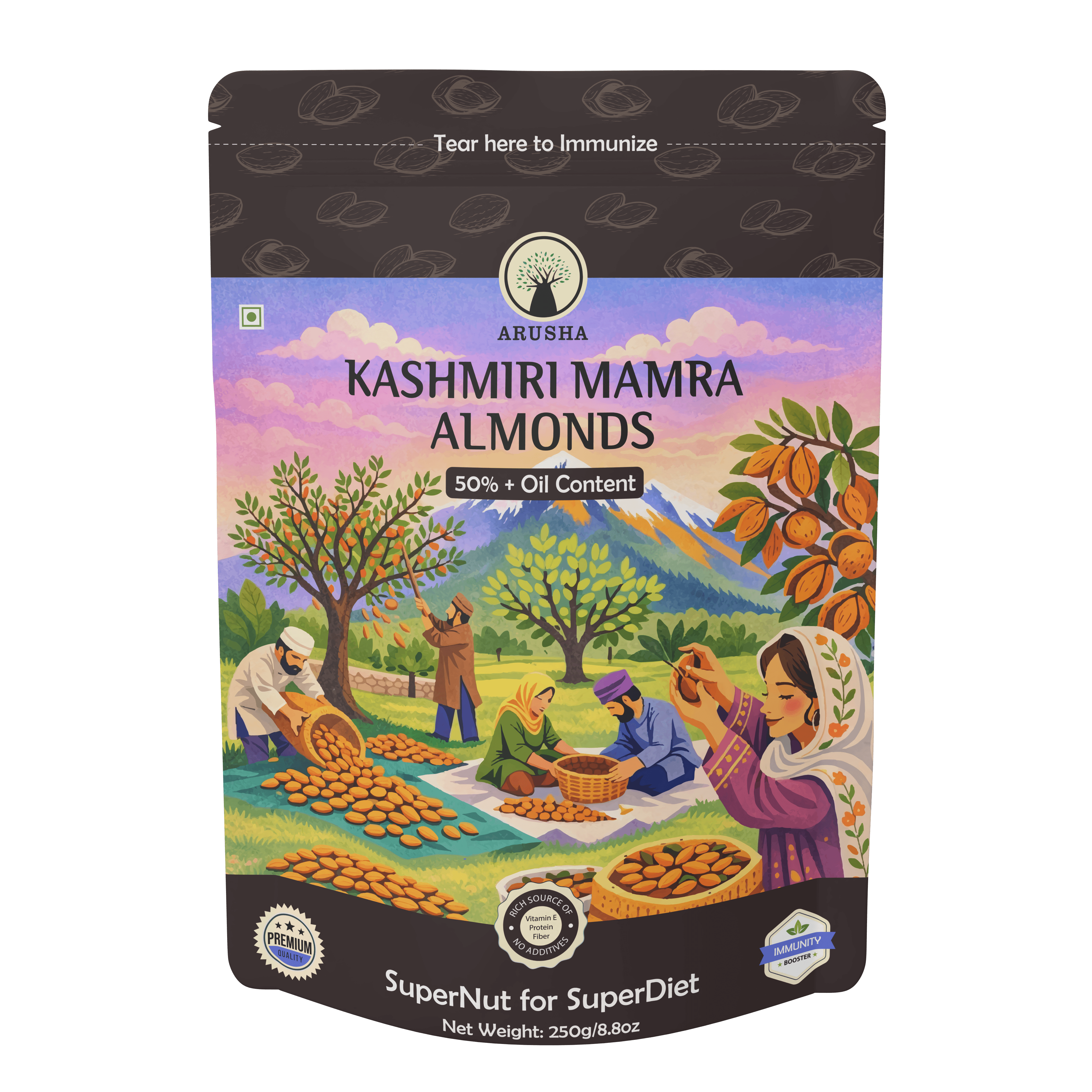 Kashmiri Mamra Almonds