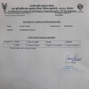 Lakadong Turmeric Powder - Arusha Foods