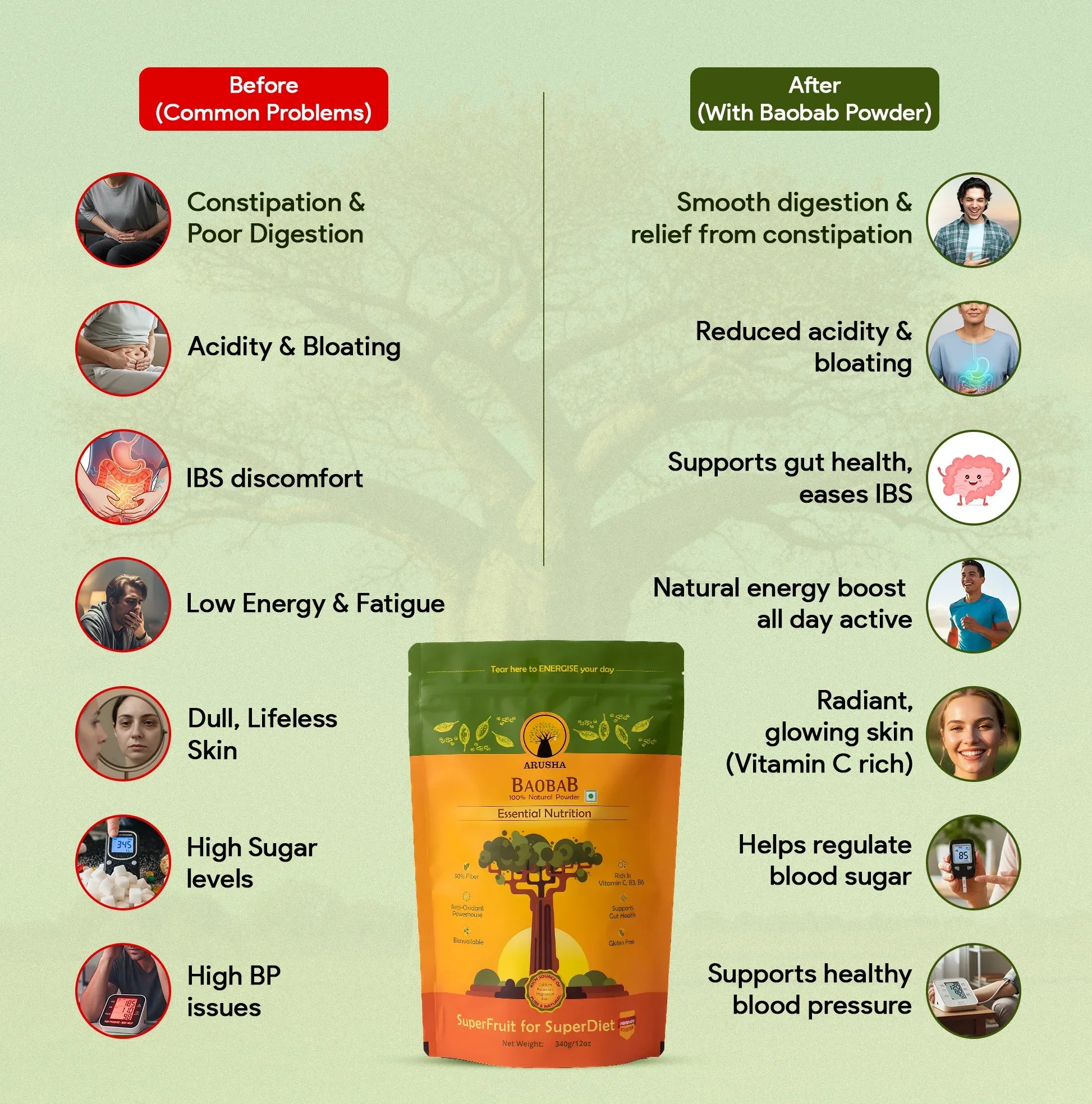 Baobab Powder - Arusha Foods