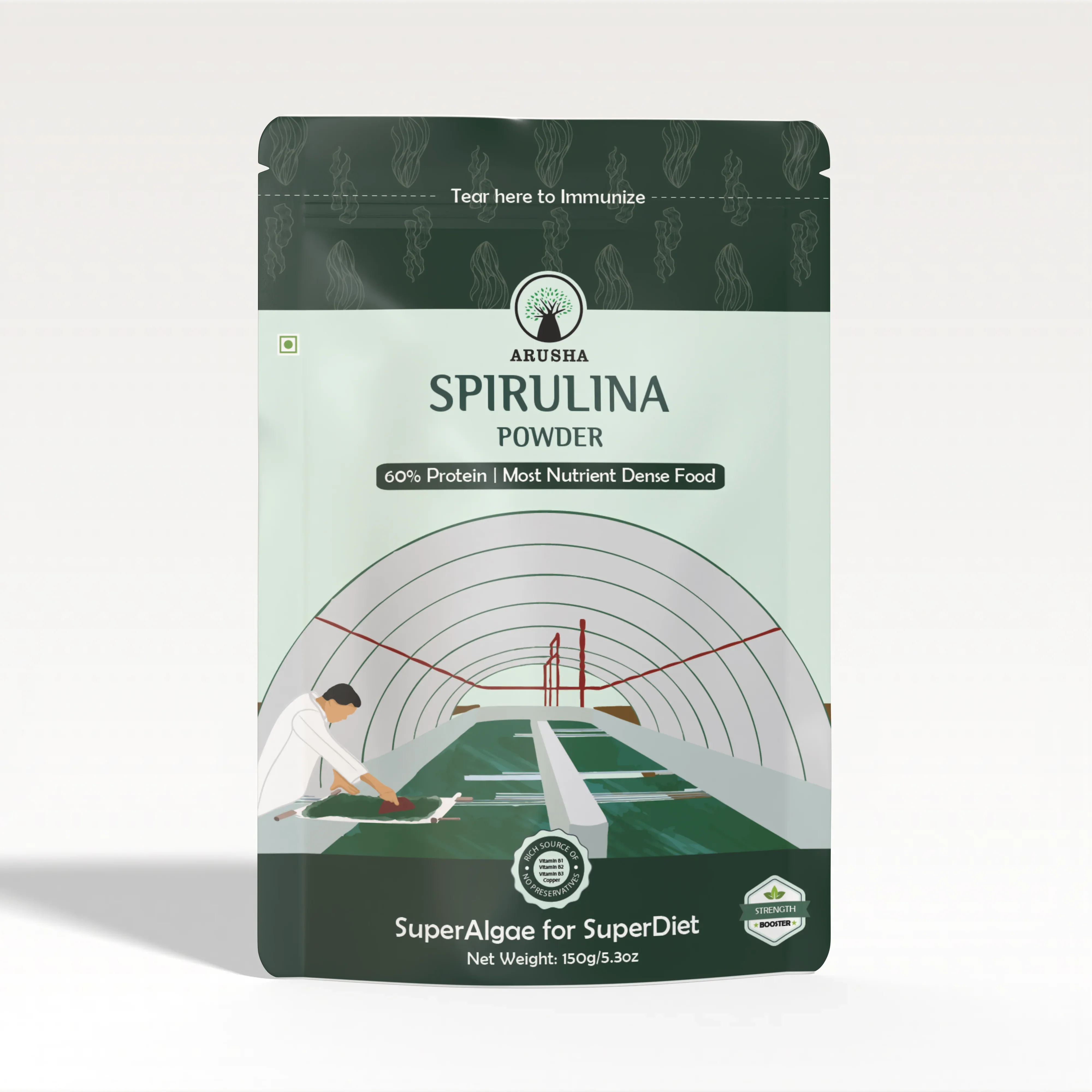 Spirulina Powder - Arusha Foods