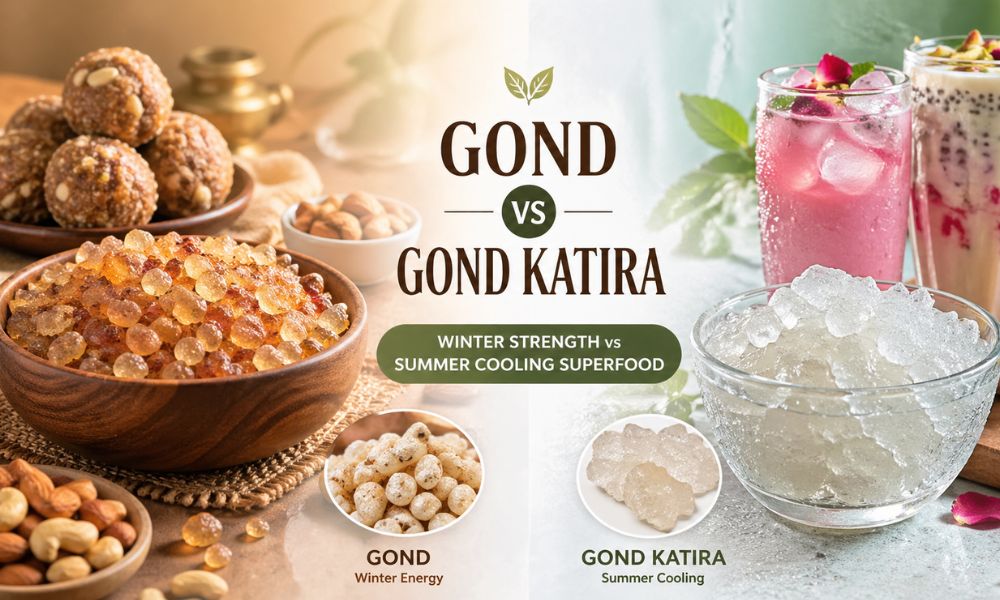 Gond Katira and Gond Difference: Which Natural Gum Does Your Body Actually Need?