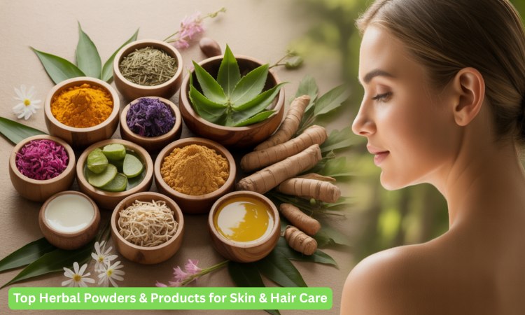 Top Herbal Powders and Products for Glowing Skin and Strong Hair