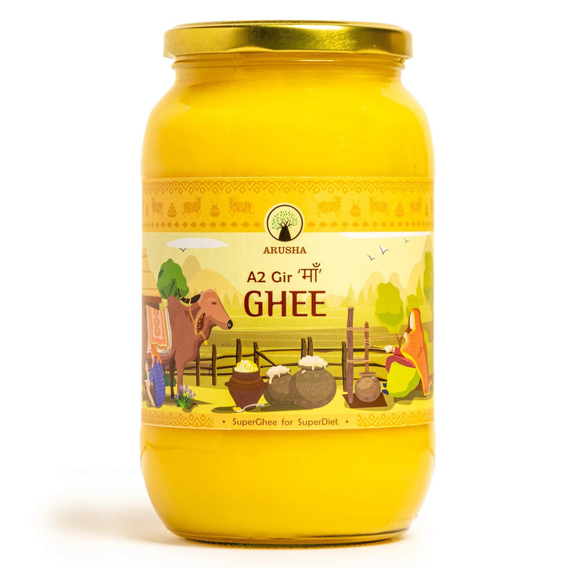 Buy best A2 Gir Cow Ghee in India | 100% Organic – Arusha Foods