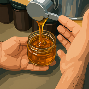 Processed Honey Image Alt Text