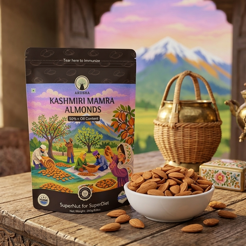 Kashmiri Mamra Almonds