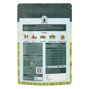 Wheatgrass Powder Nutrients