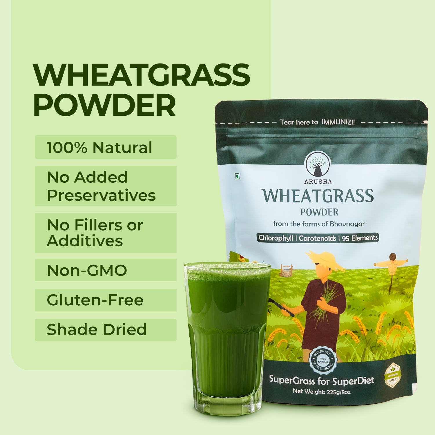 Wheatgrass Powder