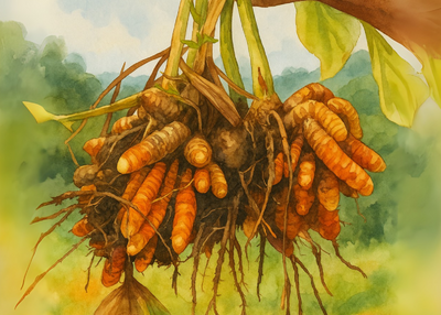 Lakadong Haldi - Harvesting - Image