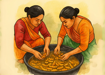 Lakadong Haldi - Step 3 - Image